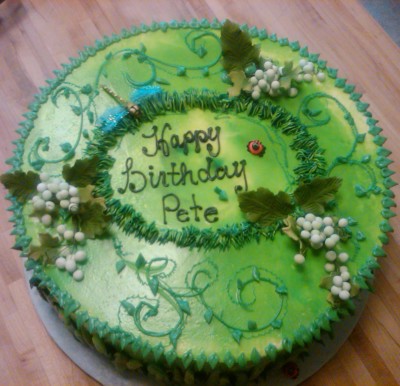 Gardener's Birthday Cake