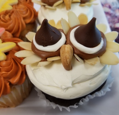Gourmet Cupcake Owl
